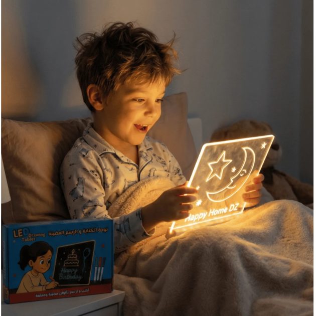 لوحة الرسم المضيئة للاطفال